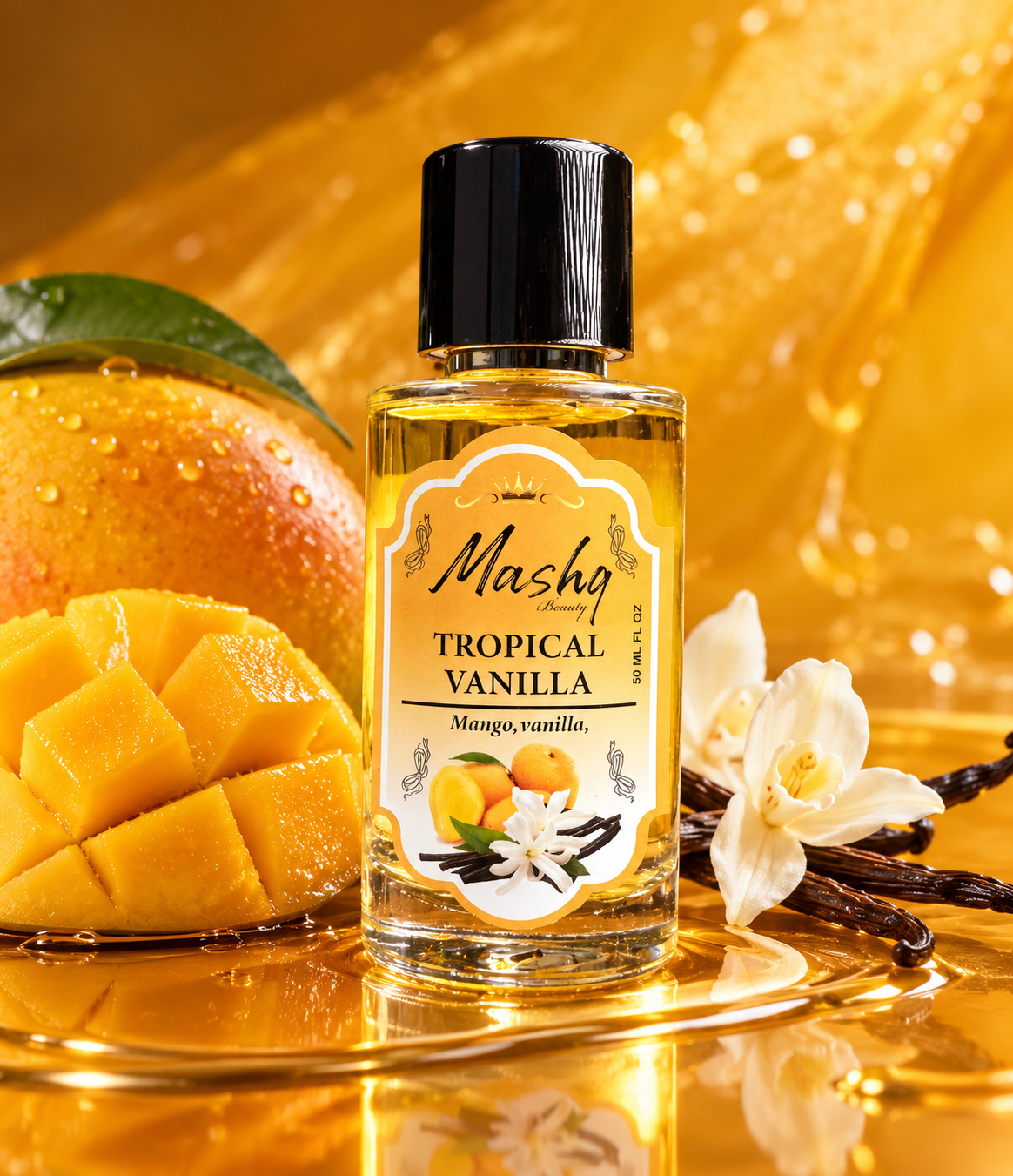 Tropical Vanilla – Golden Mango Luxury Perfume