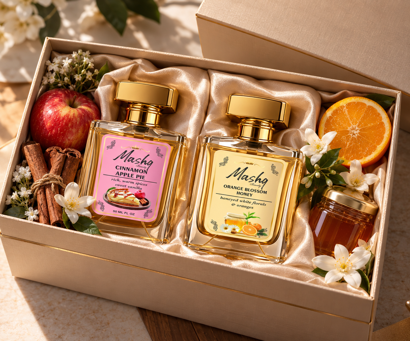 Mashq Sweet & Citrus Luxury Perfume Duo