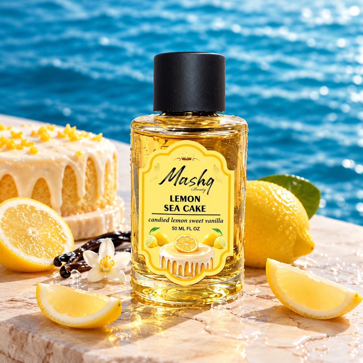 Lemon Sea Cake – Fresh Citrus & Vanilla Perfume